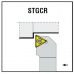 STGC nožový držiak na vonkajšie sústruženie s VBD - typ S