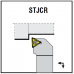 STJC nožový držiak na vonkajšie sústruženie s VBD - typ S