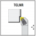 TCLN nožový držiak na vonkajšie sústruženie s VBD - typ T